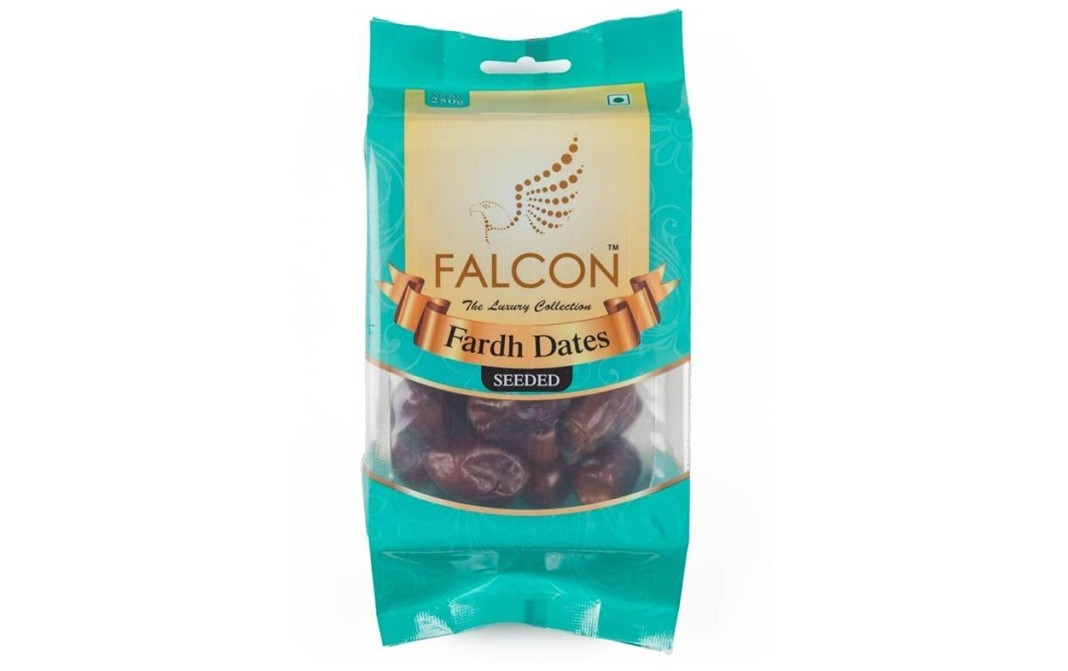Falcon Fardh Dates Seeded    Pack  250 grams